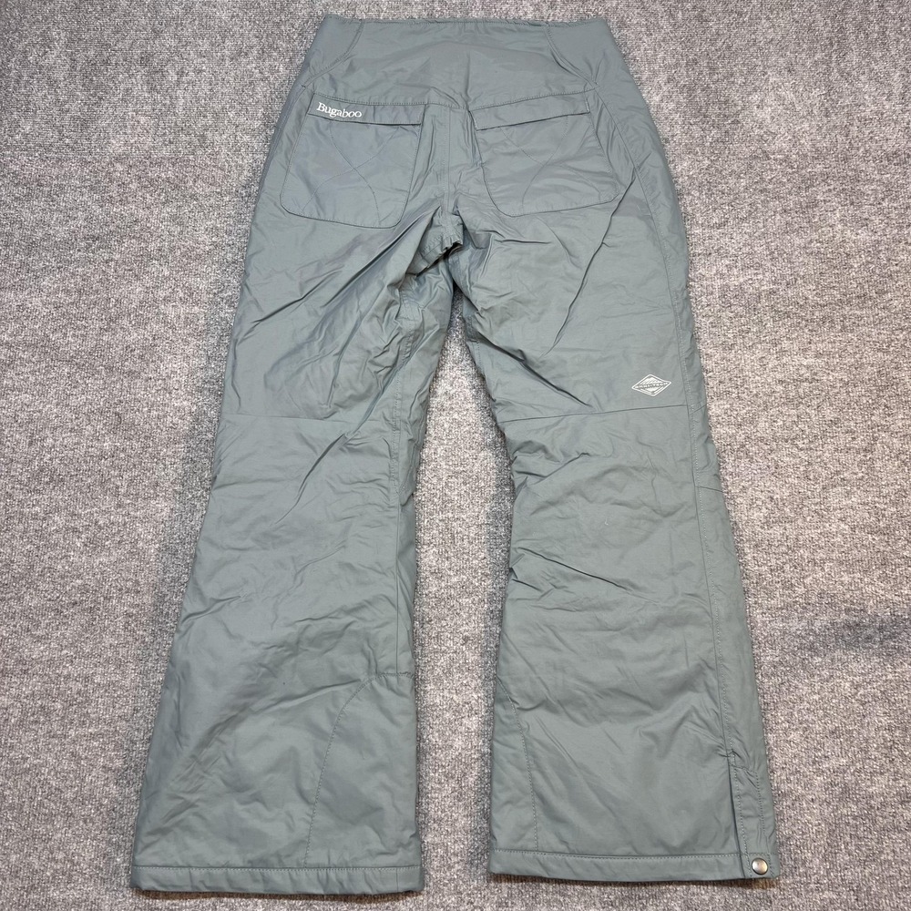 Columbia Bugaboo Omni-Tech Snow Pants Mens Medium Gray Waterproof Insulated Ski - Picture 5 of 13